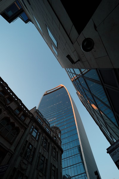 High-rise building low Angle shots
